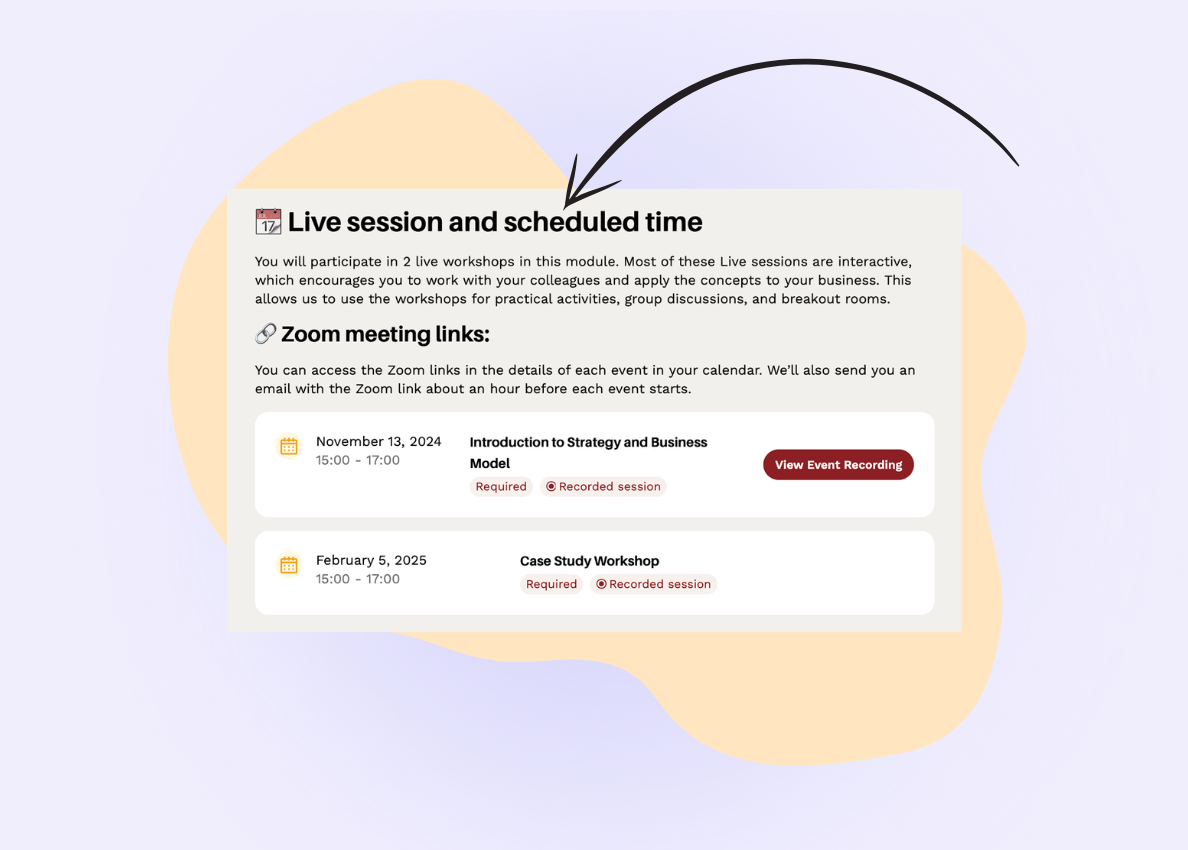LMS Dashboards That Do More: Embedding Live Event Links and Calendars in WordPress LMS